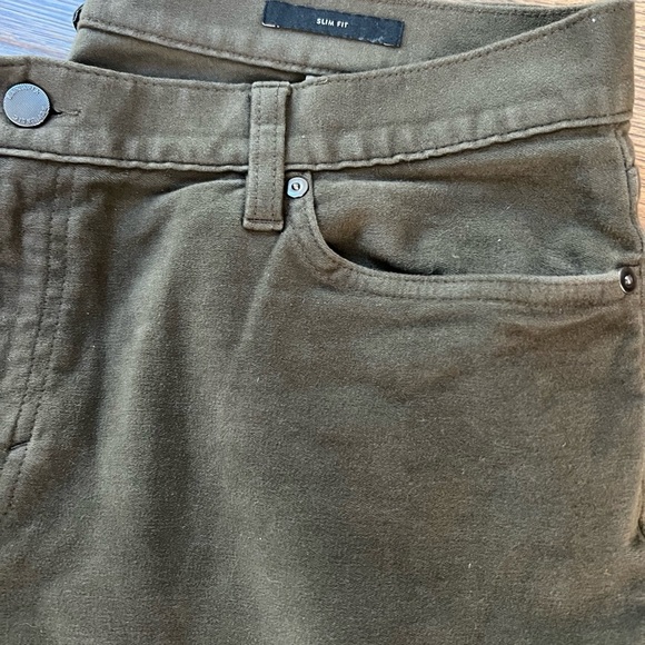 Men’s Banana Republicpublic Slim Fit Pant 35x30 Olive EUC - Picture 4 of 4